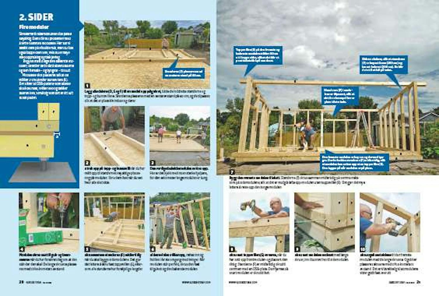 Sider til isolert anneks Sidemoduler til isolert anneks